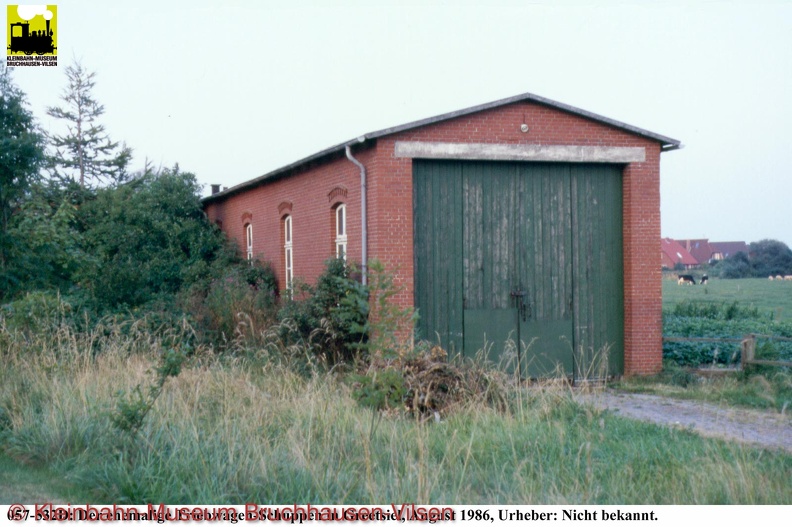 057-532D,Ehem-Tw-Schuppen,Greetsiel,Aug-1986,Urh-unbek.jpg
