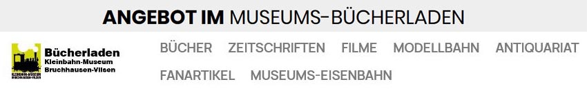 zum Shop des Bücherladen im Kleinbahn-Museum Bruchhausen-Vilsen