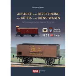 Anstrich und Bezeichnung von Güter- und Dienstwagen: Das Erscheinungsbild deutscher Wagen