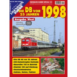 Die DB vor 25 Jahren 1998  Ausgabe West